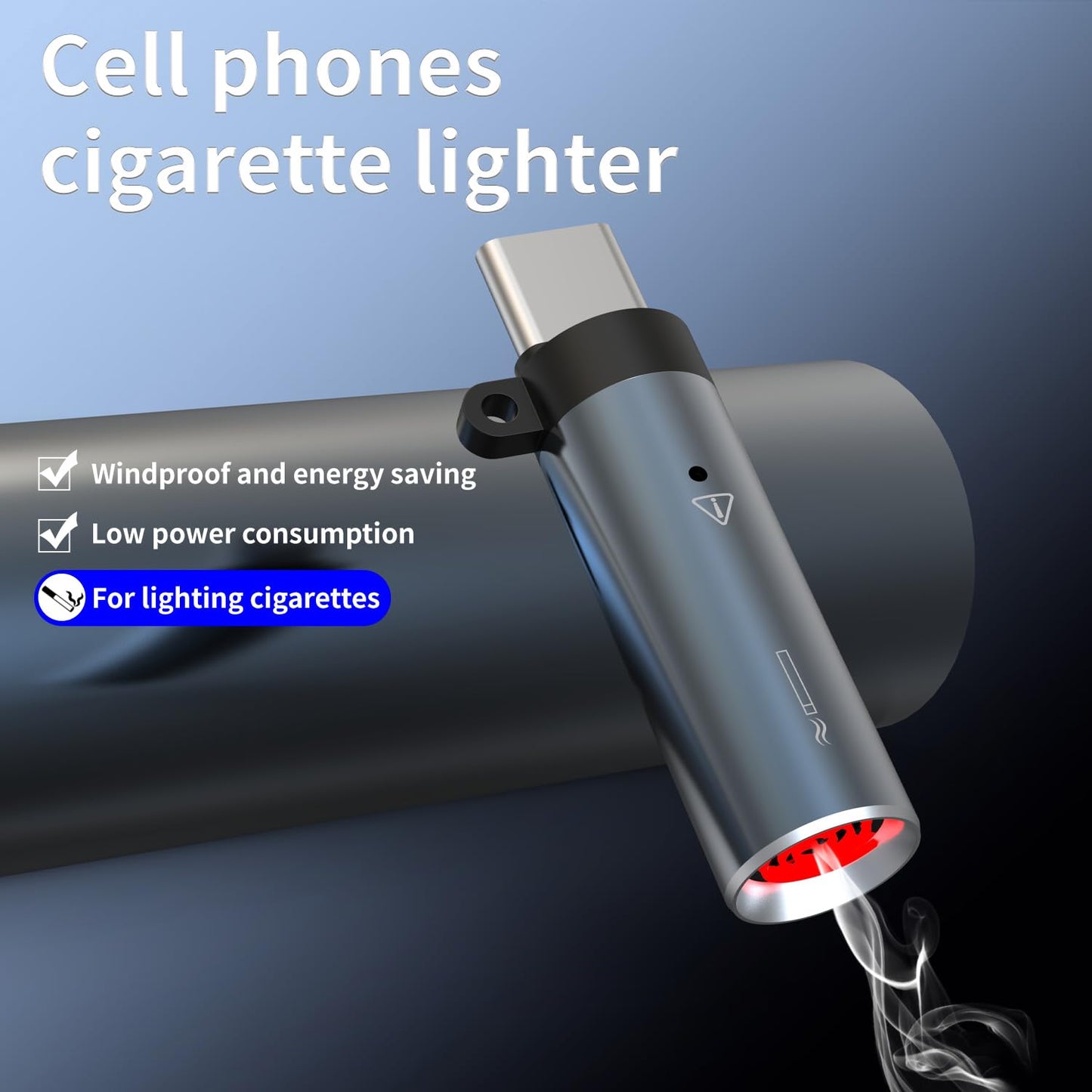 Electric USB-C Flameless Lighter