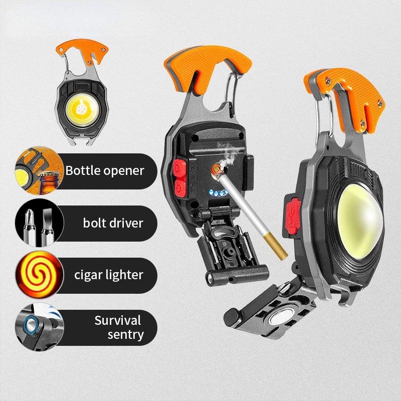 Multifunctional Keychain Light