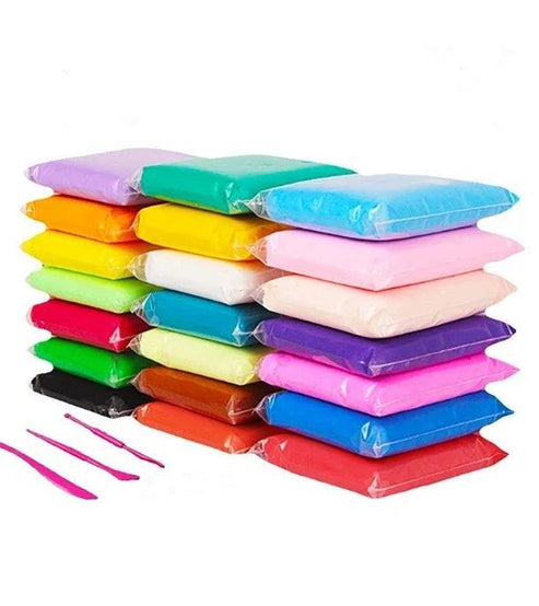 12 Colors Soft Super Light Clay