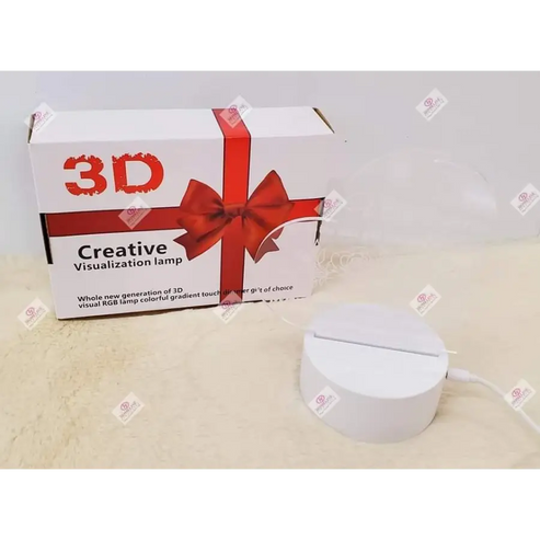 3D creative visualisation lamp