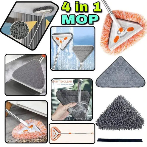 4 in 1 triangle mop