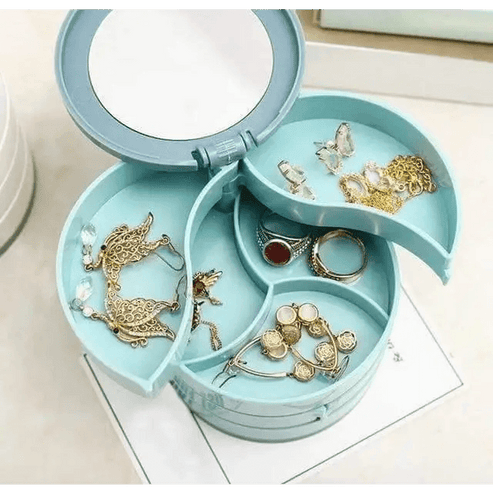 4 Layer Rotating Jewellery Box