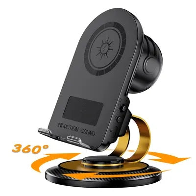 sensor speaker with phone stand