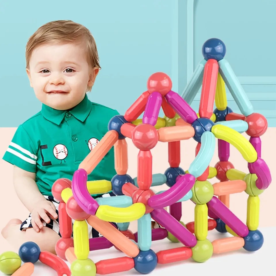 Magnetic Stick Building Block Game