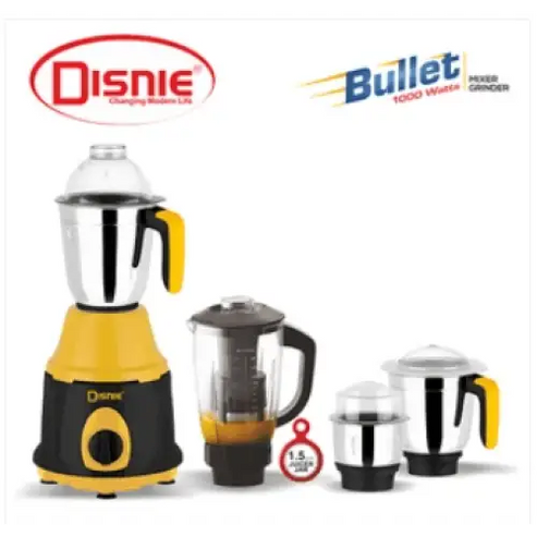 4in1 Disnie Bullet Mixer Grinder & Blender 1000W