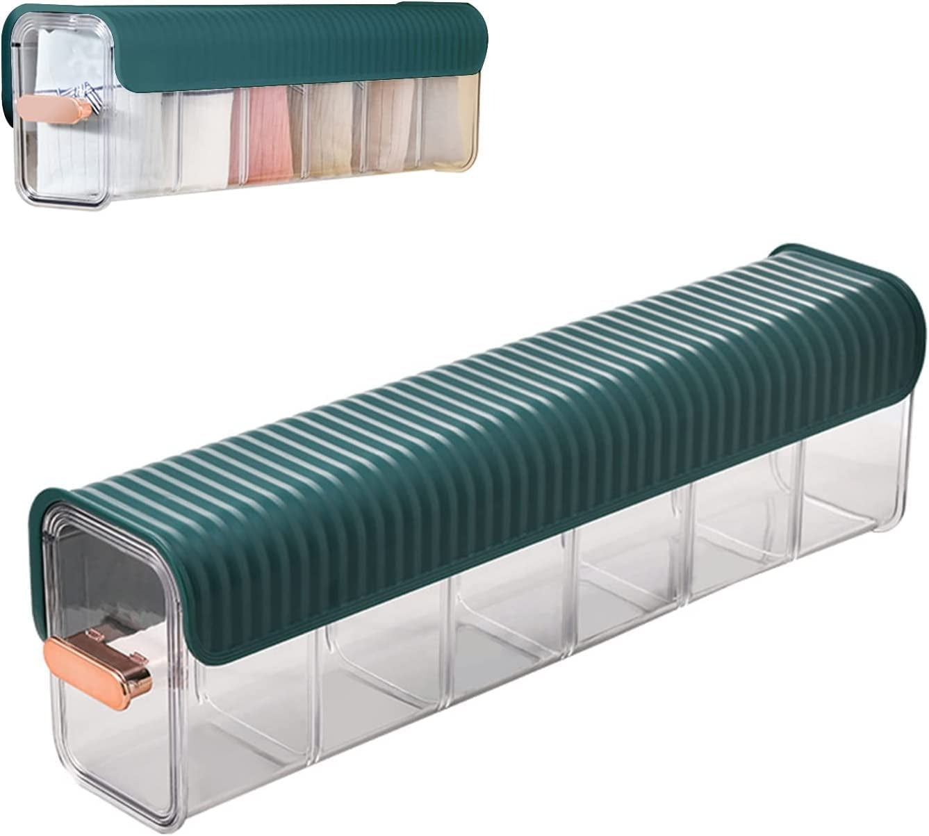 Wall Mounted Transparent Storage Drawer