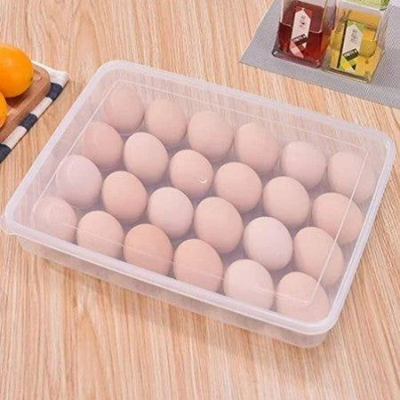 34 Grids Plastic Egg Storage Box