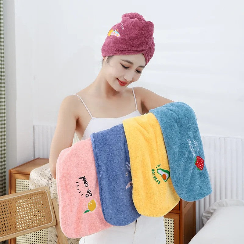 (২ পিস) Hair Towel Cap