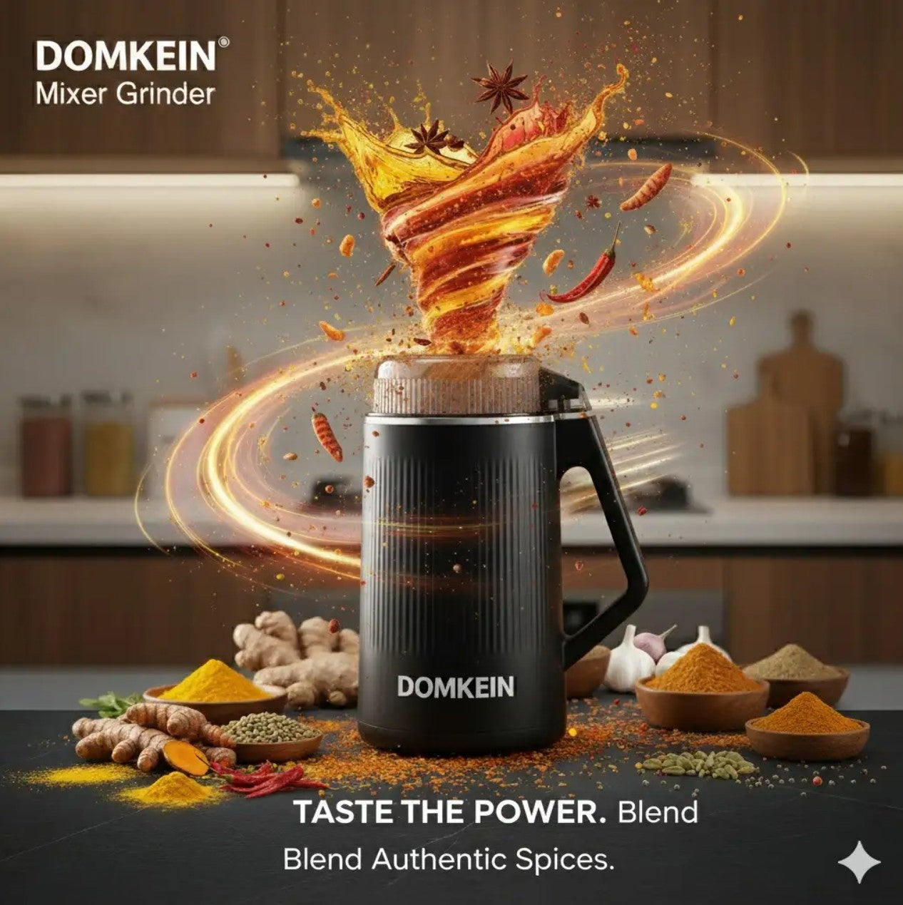 Domkein Powerful Grinder | ১০০% কার্যকরী (১৮০০ ওয়াট )