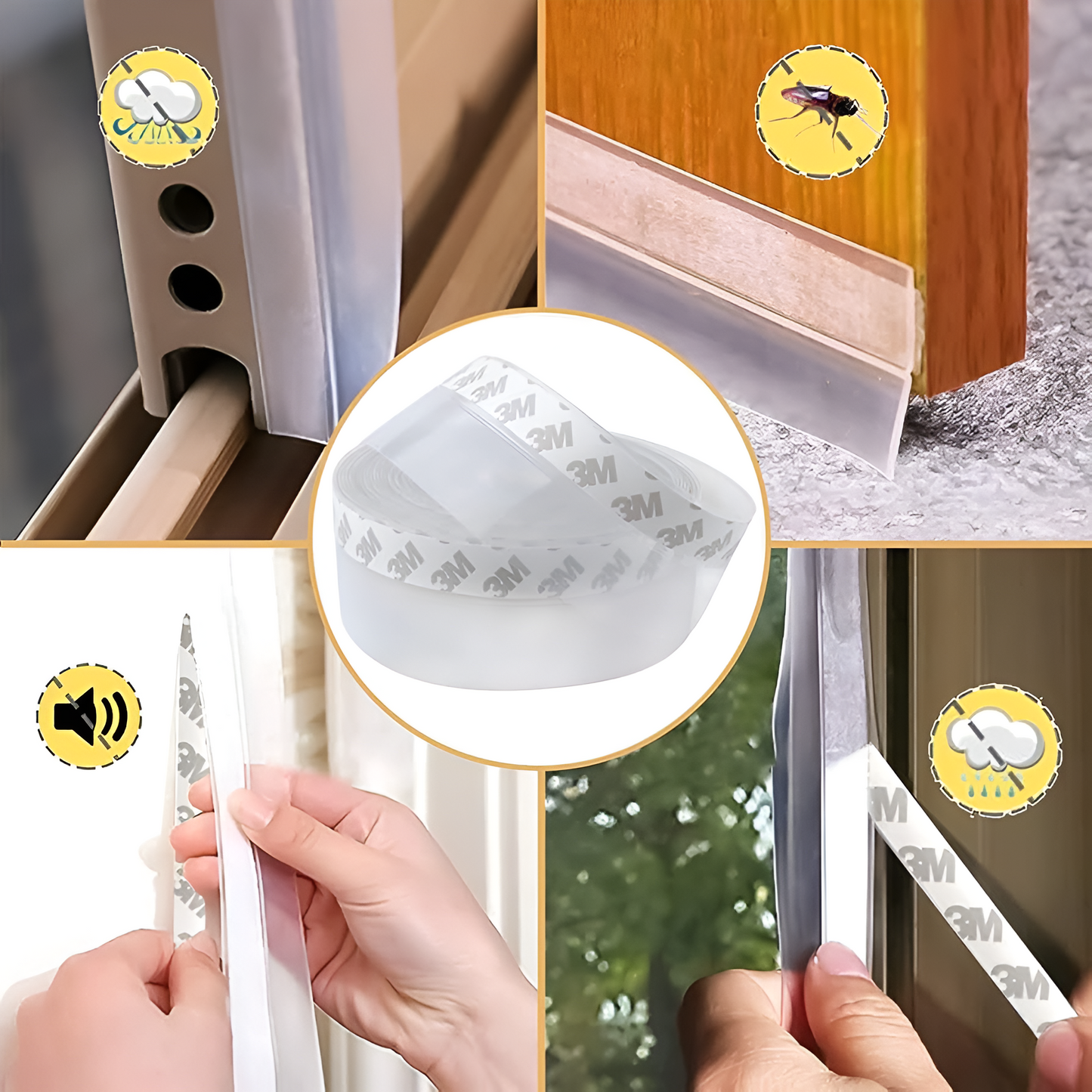 Silicone Seal Strip for Door & Window