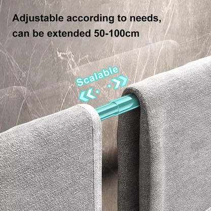 Extendable Suction Cup Drying Rack