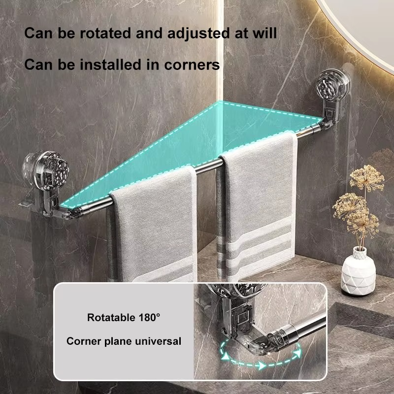 Extendable Suction Cup Drying Rack