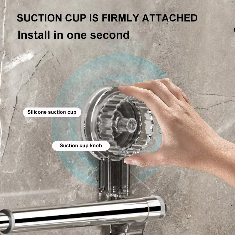 Extendable Suction Cup Drying Rack