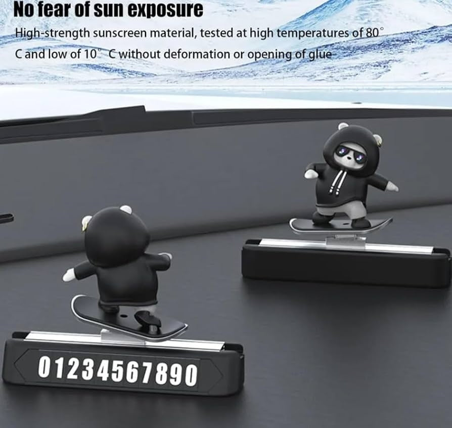 Car Dashboard Toy with Number