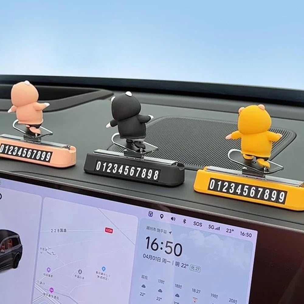 Car Dashboard Toy with Number