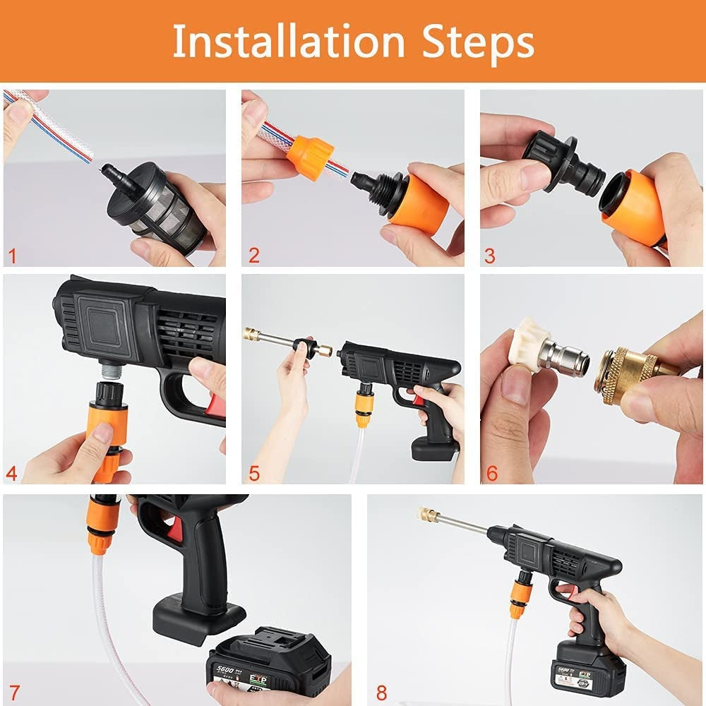 Wireless High Pressure Car Washer