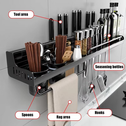 Aluminium Kitchen Wall Shelf