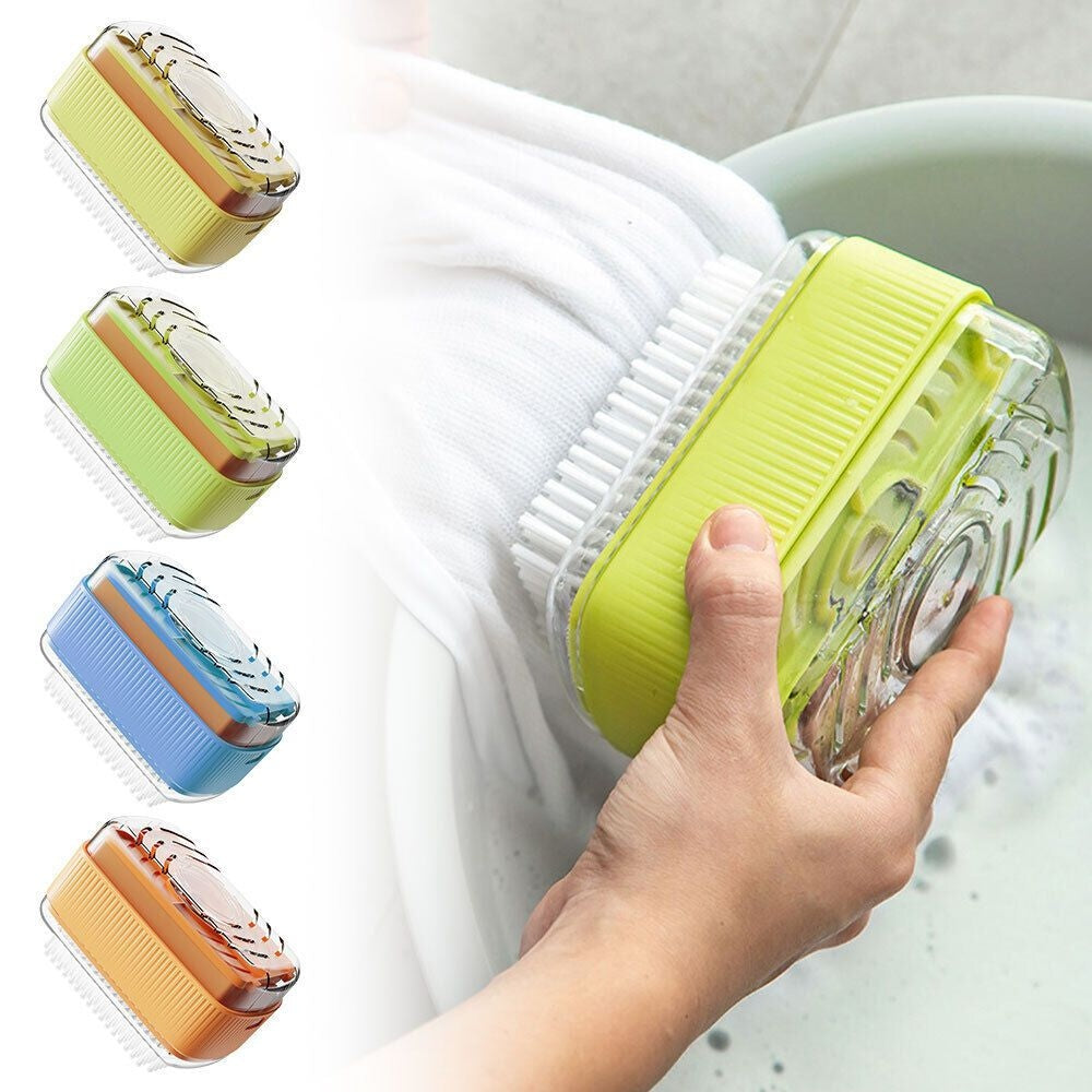 Laundry Brush Soap Bubble Box