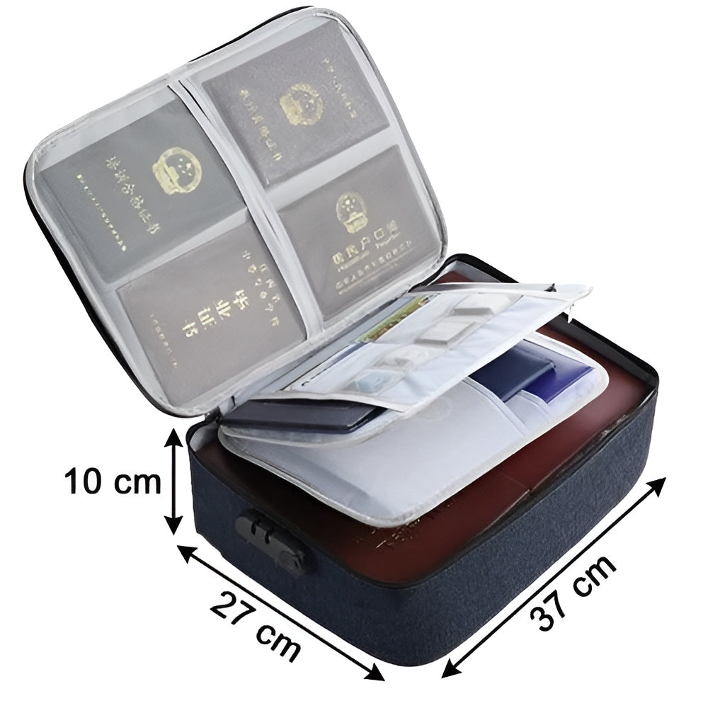Document Storage Travel Bag