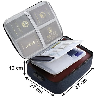 Document Storage Travel Bag