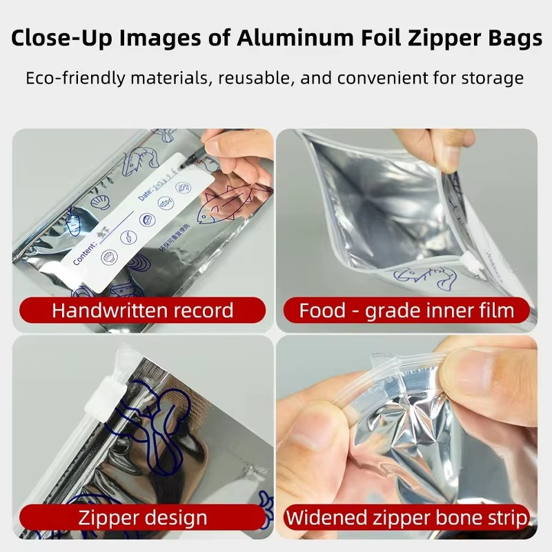 Aluminum Foil Zip Lock Bags