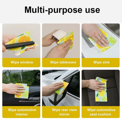 Washable Printed Microfiber Cloth (20 pis)