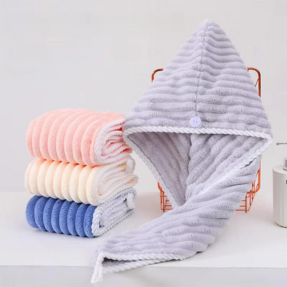 Magic Hair Dry Towel ( ৩ পিস )