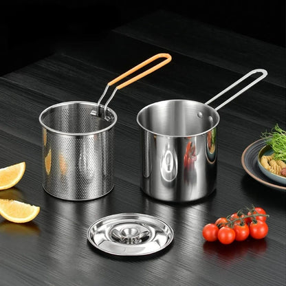 Stainless Steel Deep Fryer Pot