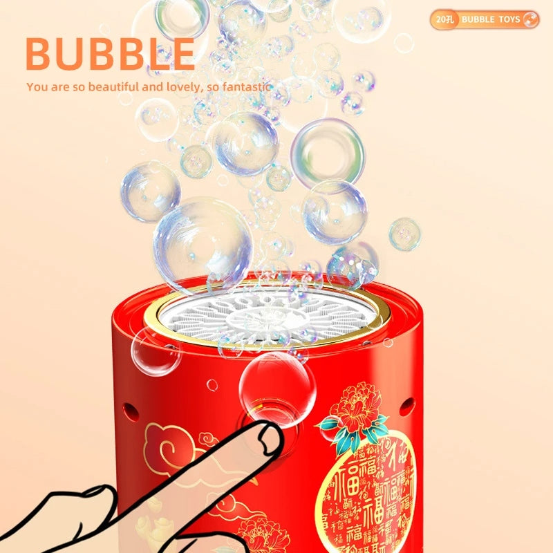 Fireworks Bubble Machine