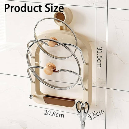 Wall Mount Lid Holder