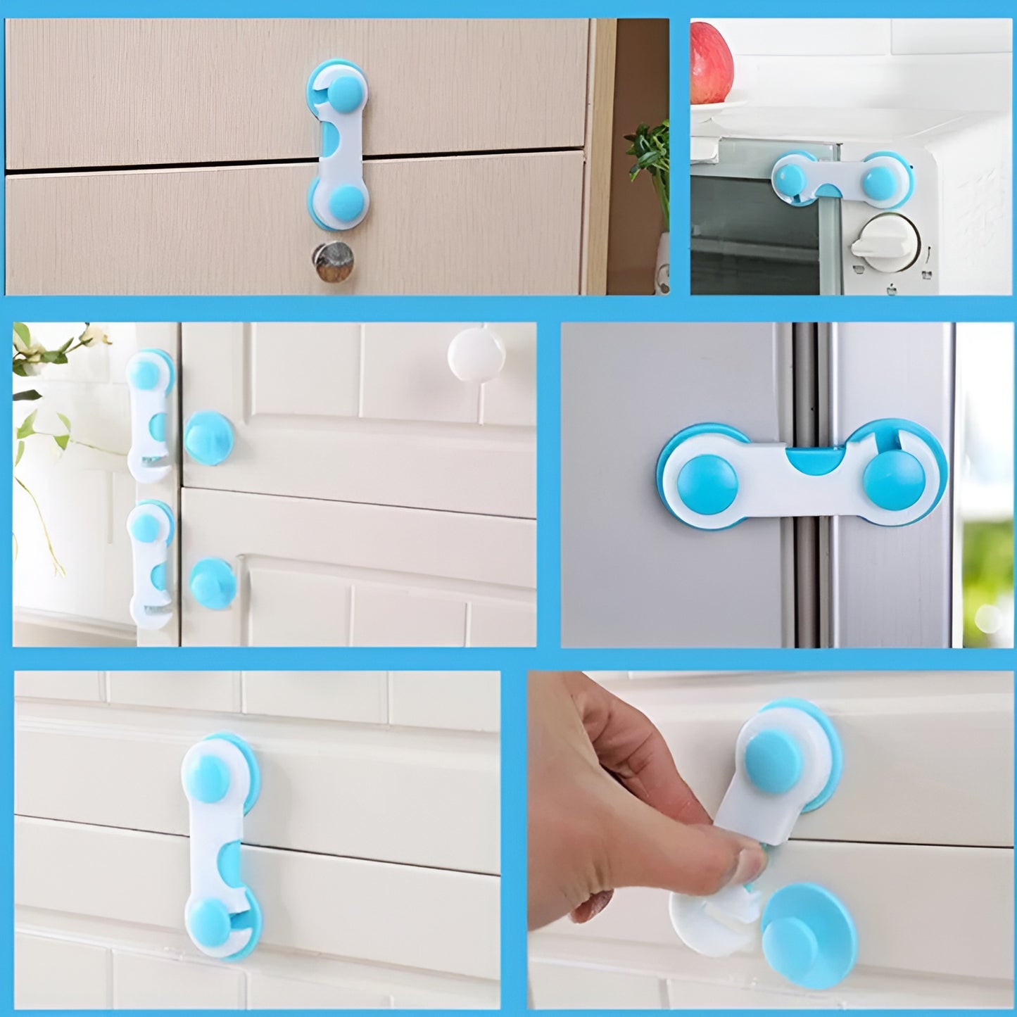 Child Safety Cabinet Lock (2 pis)