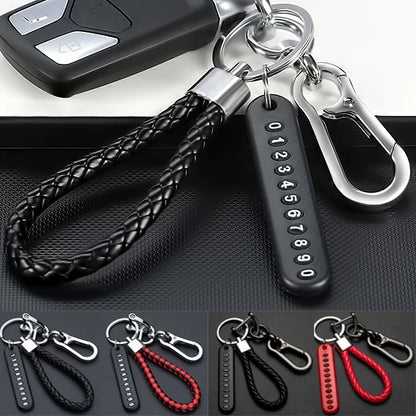 Key Ring with Phone Number (২ পিস)