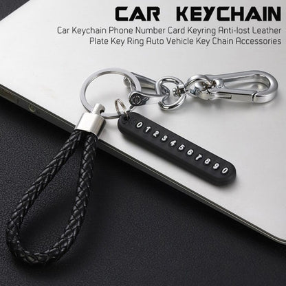 Key Ring with Phone Number (২ পিস)