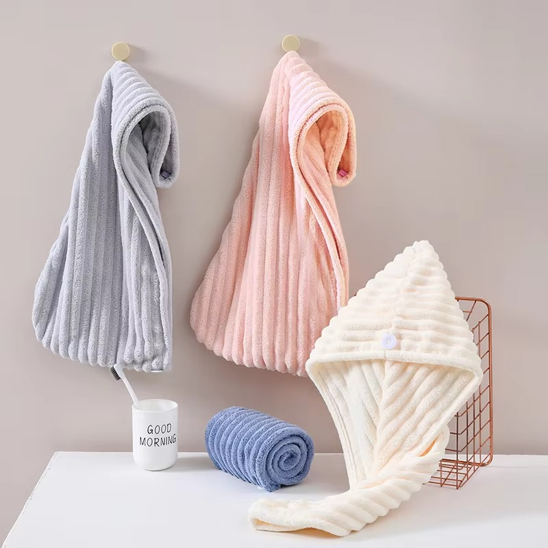 Magic Hair Dry Towel ( ৪ পিস )