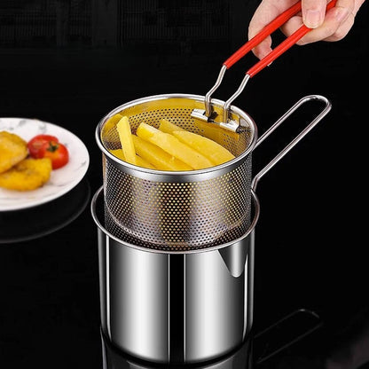 Stainless Steel Deep Fryer Pot