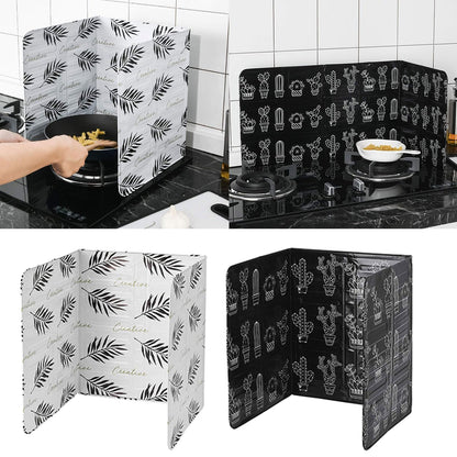 Aluminum Foldable Kitchen Oil Splash Guard