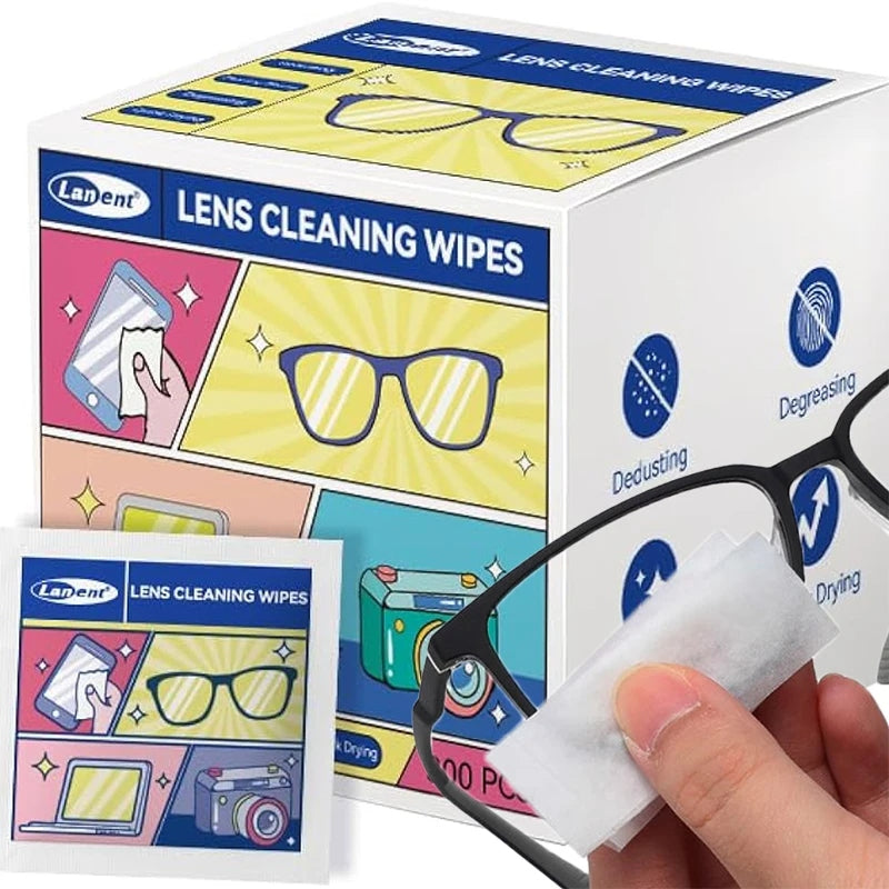 Lens Cleaning Wipes