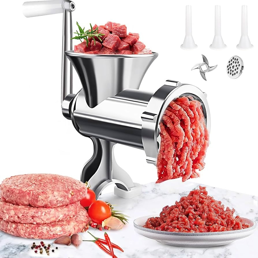 Aluminium Meat Mincer Machine