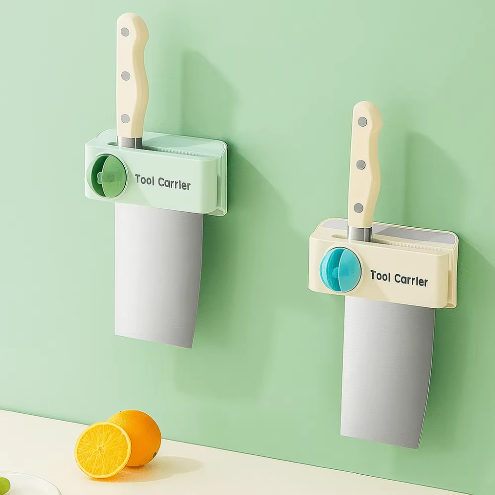 Knife Holder with Sharpener