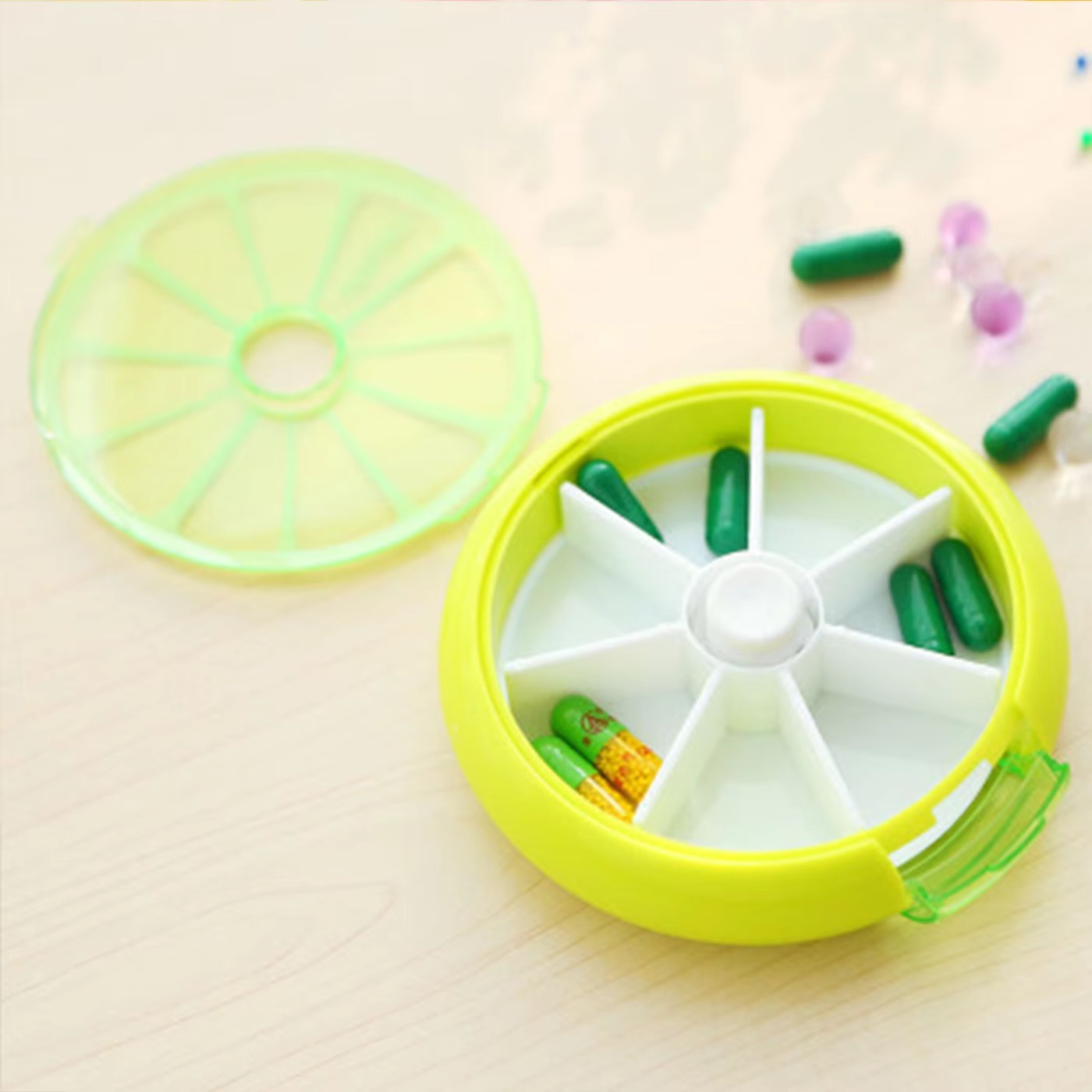 Pill Box Medicine Dispenser