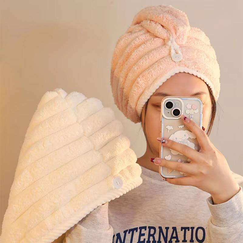 Magic Hair Dry Towel ( ৪ পিস )