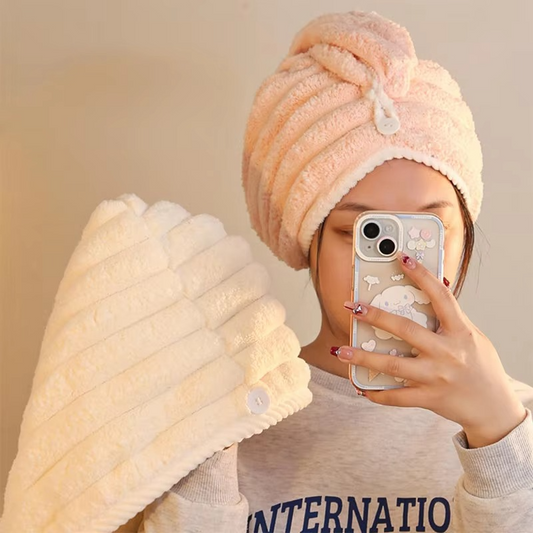 Magic Hair Dry Towel ( ৪ পিস )