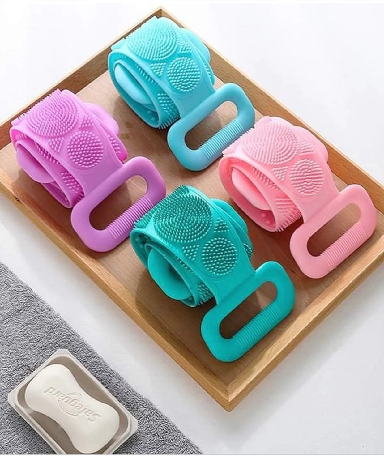 Silicone Body Scrubber Brush