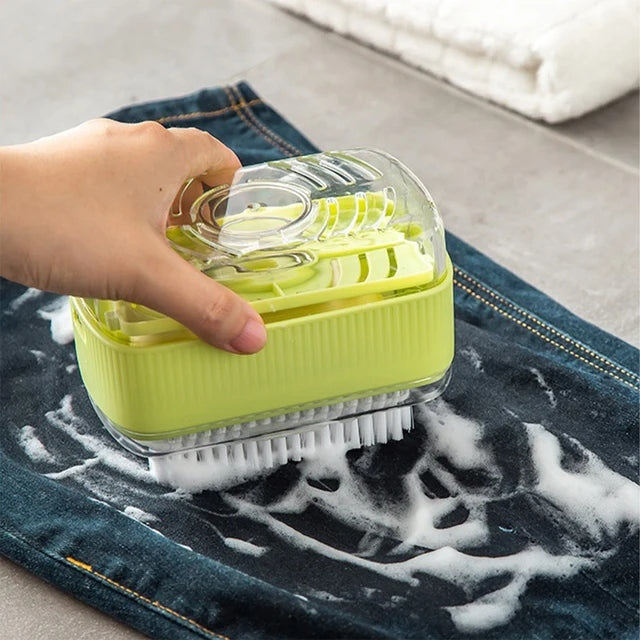 Laundry Brush Soap Bubble Box