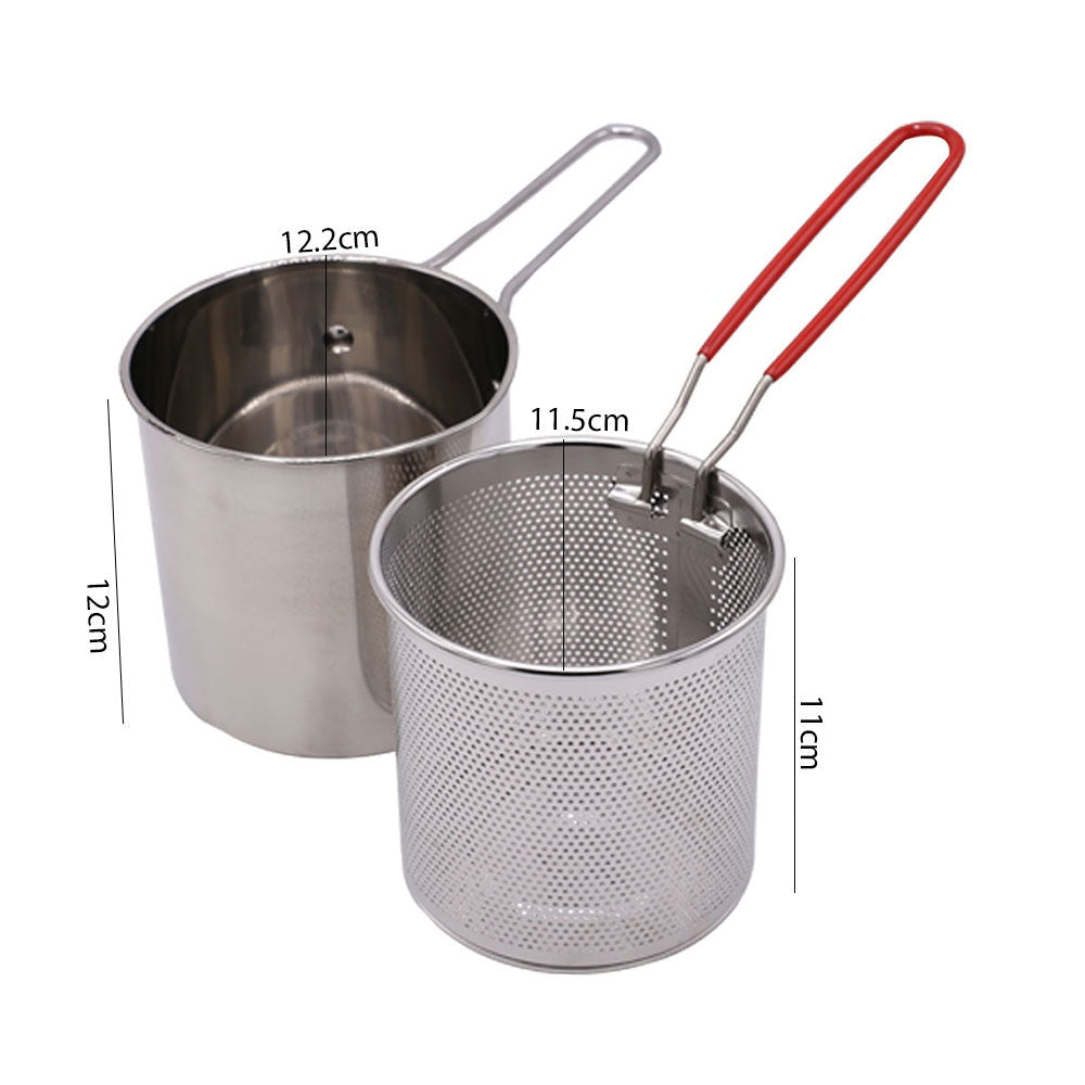 Stainless Steel Deep Fryer Pot