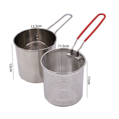 Stainless Steel Deep Fryer Pot