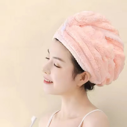 Magic Hair Dry Towel ( ৪ পিস )