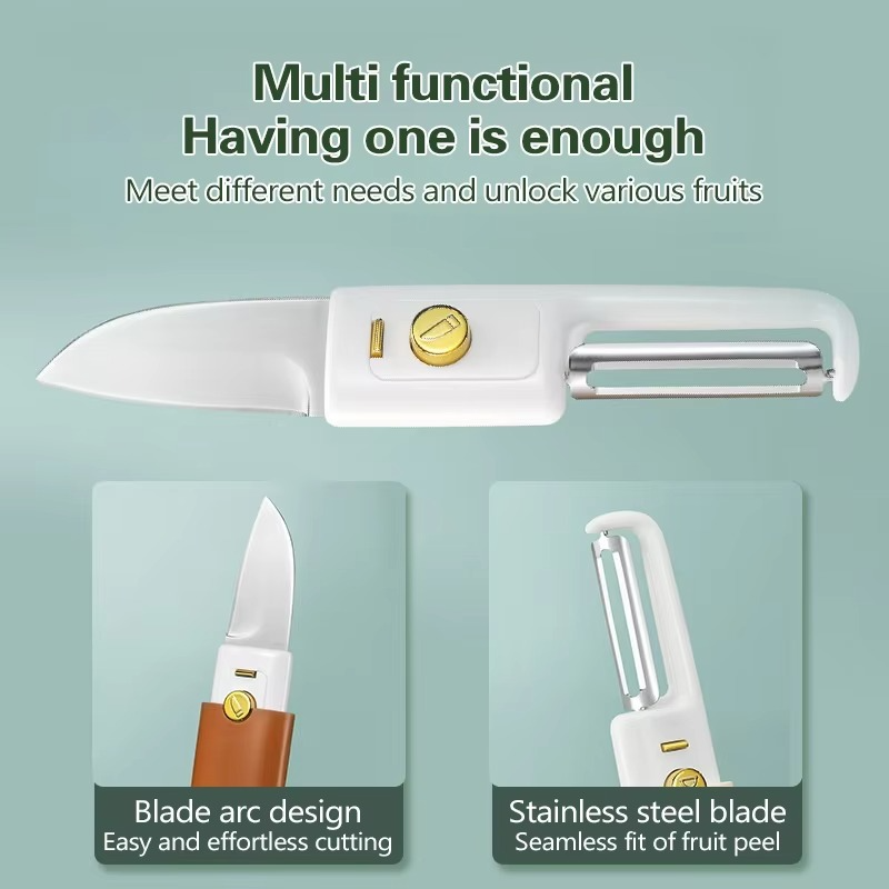 2 in 1 Fruit Knife and Vegetable Peeler