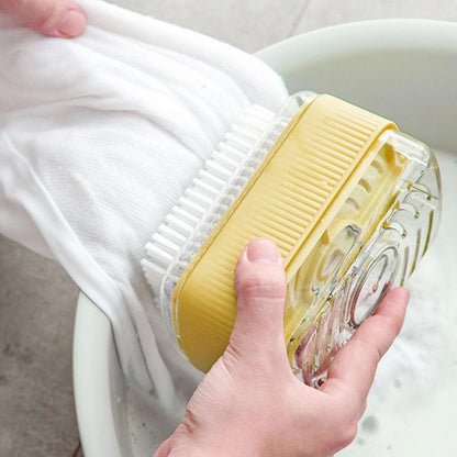 Laundry Brush Soap Bubble Box