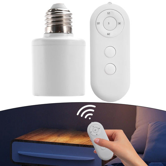 Wireless Bulb Holder with Remote Control
